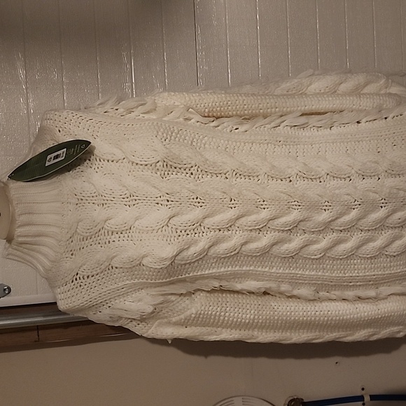 FARM RIO FRINGED CABLE KNIT  MIDI DRESS SIZE S - Picture 7 of 8